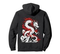 Dragon Chinese Zodiac Dragon Lunar New Year Traditional Pullover Hoodie