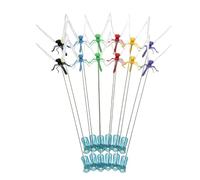 Dragon Clips - Waterproof Bait Flying Decoration,6 Colors Dragonfly Clips To Keep Gnats Away - for Hat Indoor Outdoor Garden Patio Travel Camping Home Backyard Lawn Bed House Pet