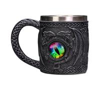 Dragon Coffee Mug - Dragon Drink Beer Glasses, Original Gothic Party Decoration | Collectible Dragon Beer Tankard, Dungeons Dragon Eye Beer Mug, Coll Coffee Mug