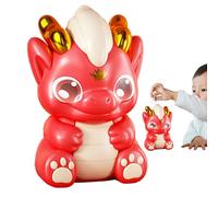 Dragon Coin Bank - Mythical Money Vault, Fantasy Cash Holder | Depot Box Chest Treasure Dispenser Bag Case Loose Pot Barrel Receptacle Fund Piggy Jar Bin Safe Basket