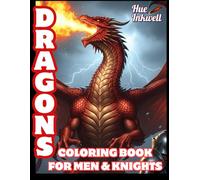 Dragon Coloring Book: For Men and knights #1