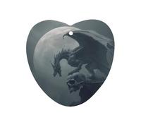 Dragon Cool Skull Car Air Freshener Decorative Hanging Aromatherapy Tablets for Car Trucks Love form