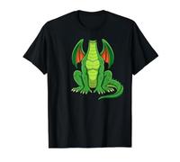 Dragon Costume Halloween Fantasy Creature Design Value Graphic T-Shirt, Men, Black, XL