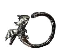 Dragon Crochet Rings - Adjustable Knitting Tension Rings for Crocheting Yarn | Alloy with Open Design, Lightweight Guide Accessory, Gentle Finish Tool for Knitters Crochet Projects Craft Work