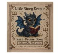 Dragon Cross-Stitch Kit, Dragon Stamped Embroidery Kits for Beginners Adults, Fantasy Magic Book DIY Stamped Embroidery Kit, Art Crafts Home Decor (#D)