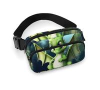 Dragon Cute Fanny Pack for Women Men Adjustable Waist Bag Belt Bag for Travel Sports Hiking, style, 20x13cm
