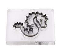 Dragon Cutting Punching Die, Leather Punching Mold, Alloy Steel Leather Cut Mold with Incisive Edges for DIY Crafting, Cardboard, Rubber, Plastic, Clay, Wood, Layered Fabric