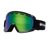 Dragon Alliance Dr D1 Otg Bonus 2 Ski Goggles Black Lumalens Green Ion/CAT3+Lumalens Amber/CAT2 Men,Women
