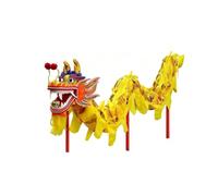 Dragon Dance Costume for Chinese New Year Parade Performance(Yellow,1.5M)