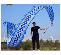 Dragon Dance Fitness Ribbon Dragon Poi Set Silk Like Dragon Head Ribbon Multiple Sizes 0.8m/1m Rope(8 M (26 Ft))(10 M (33 Ft))