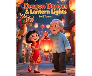 Dragon Dances & Lantern Lights: A Chinese New Year Picture Book for Toddlers,Family Traditions, Lanterns & Read-Aloud Fun