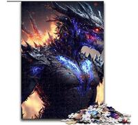 Dragon Demon 1000 Piece Jigsaw Puzzles for Adults & Teens, for Age 14+ Home Art Decor Family Games Christmas Birthday Gifts (26x38cm)