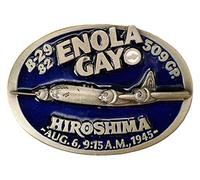 DRAGON DESIGNS TANSIDE LTD. Enola Gay B-29 Aeroplane Belt Buckle with Presentation Box