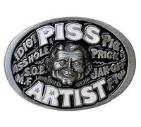 DRAGON DESIGNS TANSIDE LTD. Piss Artist Belt Buckle
