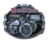 DRAGON DESIGNS TANSIDE LTD. The Classic Motorcycle Thirties Harley Big Twins Belt Buckle with Presentation Box