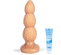 Dragon Dildo Sex Toys Flesh 8 inch Monster Dildo with Suction Cup Fantasy Huge Dildos Purple Butt Plug Anal for Women and Men Prostate Massager Sex Toy for Adults Anal Ease BBC