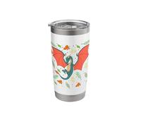 Dragon Dungeon Dragon Wings Fire Breather Gift Stainless Steel Insulated Tumbler