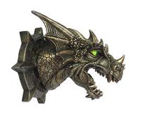Dragon Dungeon Wall Plaque With LED Eyes