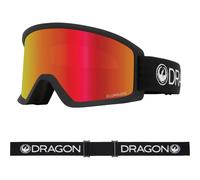 Dragon DX3 OTG Snowboard/Ski Goggles, M Black Frame/Lumalens Red Ion