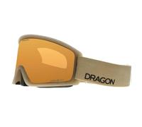 Dragon DX3 Plus OTG 236 Raw Lumalens Amber & Midnight Ski Goggles in Beige Dragon Beige