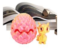Dragon Egg Fidget Toy - Color-Transition Grip Sphere, Artful Touch Jointed Ornament, Elegant Desktop Reliefes Piece | Trendy Interior Accent, Creative Stress Reliefs Unit For Living Areas