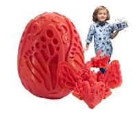 Dragon Eggs with Dragon Inside - Creative 3D Printed Butterfly with Egg, Flexible 3D Eggs with Inside, Stuffed Easter Eggs for Kids Eggs Hunt