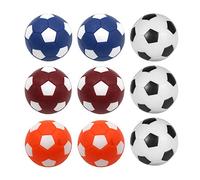 Dragon Eight Table Soccer Foosballs Replacement Balls Mini Multicolor 36mm Official Foosball 9 Pack