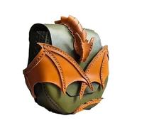 Dragon Embrace shoulder bag natural leather, Handmade Enchanted Leather Satchel with Wing & Spine, Women Large Crossbody Bag, Over the Shoulder Unique Novelty Crossbody Bags (GREEWN)