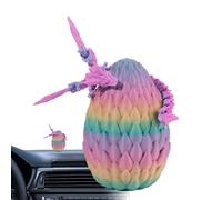 Dragon emerging from the egg - Dragon printed in One Egg, captivating Dragon pattern encased in an eggshell | Dragon Egg Art Includes Fine, Detailed and Durable Construction