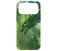 Dragon - Enchanted Majestic Forest Guardian Emerges Greenery Case for iPhone 17 Pro Max