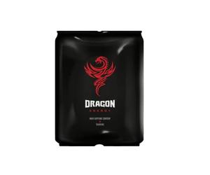 Dragon Energy, Standard Red Energy Drink, High Caffeine Content And Taurine, 80 Calories Per Can, BVITS* B3, B5, B6 & B12, Proudly British, 100% Recyclable 4 x 500 ml