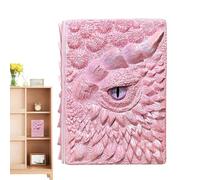 Dragon Eye Notebook, 3D Embossed Resin Hardcover - Smooth Writing, Travel Journal, Notepad with Antique Sculpture Sketches, High-Quality Material, Daily Writing Pad | Fantasy