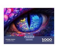 Dragon Eyes 1000 Piece Puzzles Mythology for Age 12+ Educational Gift Memory Games Relaxing 70x50cm/1000pcs