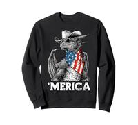 Dragon Fantasy Magic American Flag Bandana Cool Cowboy Hat Sweatshirt