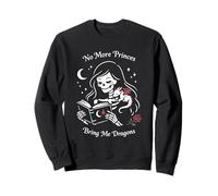 Dragon Fantasy Reader Gifts No More Princes Bring Me Dragons Sweatshirt
