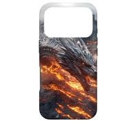 Dragon Fierce Surging Through Molten Lava with Intensity Case for iPhone 17 Pro