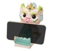 Dragon Figure Phone Bracket - Resin Phone Bracket Holder - Portable Cartoon Dragon Design Desktop Phone Stand for Smartphones Home Offices Desk Children