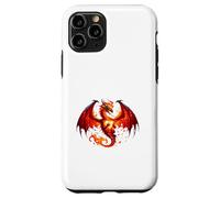 Dragon Fire Dragon mythical creatures heraldic animal Legendary Myths Case for iPhone 11 Pro
