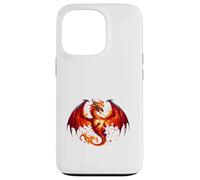 Dragon Fire Dragon mythical creatures heraldic animal Legendary Myths Case for iPhone 13 Pro