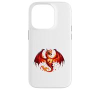 Dragon Fire Dragon mythical creatures heraldic animal Legendary Myths Case for iPhone 14 Pro