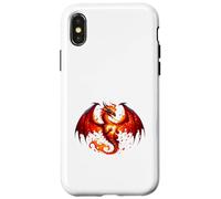 Dragon Fire Dragon mythical creatures heraldic animal Legendary Myths Case for iPhone X/XS