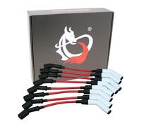 Dragon Fire Racing CERAMIC Spark Plug Wire Set For Chevy GM LS1 LS2 LS3 V8 OEM Fit PWJ202