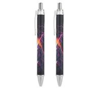 Dragon Fire Retractable Ballpoint Pen Black Ink Ball Point Pen Work Pens 2 PCS