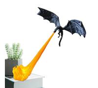 Dragon Flame Fantasy 3D Bookends, Protective Statue | Home Office Interior Decoration, Library Accessories, Artistic Object for Passionate Readers, Dra