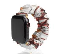 Dragon Flames Arrow Elastic Scrunchie Watch Bands Bracelet Strap Compatible with IWatch Series 6 5 4 3 2 1 Golden-style 42mm/44mm