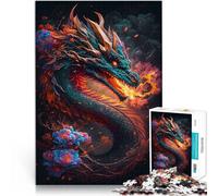 Dragon FlowersAdults 2000 Pieces Puzzle Family Game Stress Reliever Difficult Challenge Parent-child interaction 70x100cm