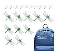 Dragon Fly with Clips,Artificial Realistic Decorative Dragonfly | Fly Decoy Stakes Decoration - for Indoor Outdoor Outside Patio Yard Terrace Backyard Park Gardening