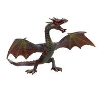 Dragon flying red/brown Figurine