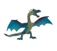 Dragon flying turquoise Figurine
