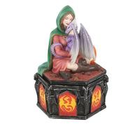 Something Different Dragon Friendship Fall Box By Anne Stokes, Multi